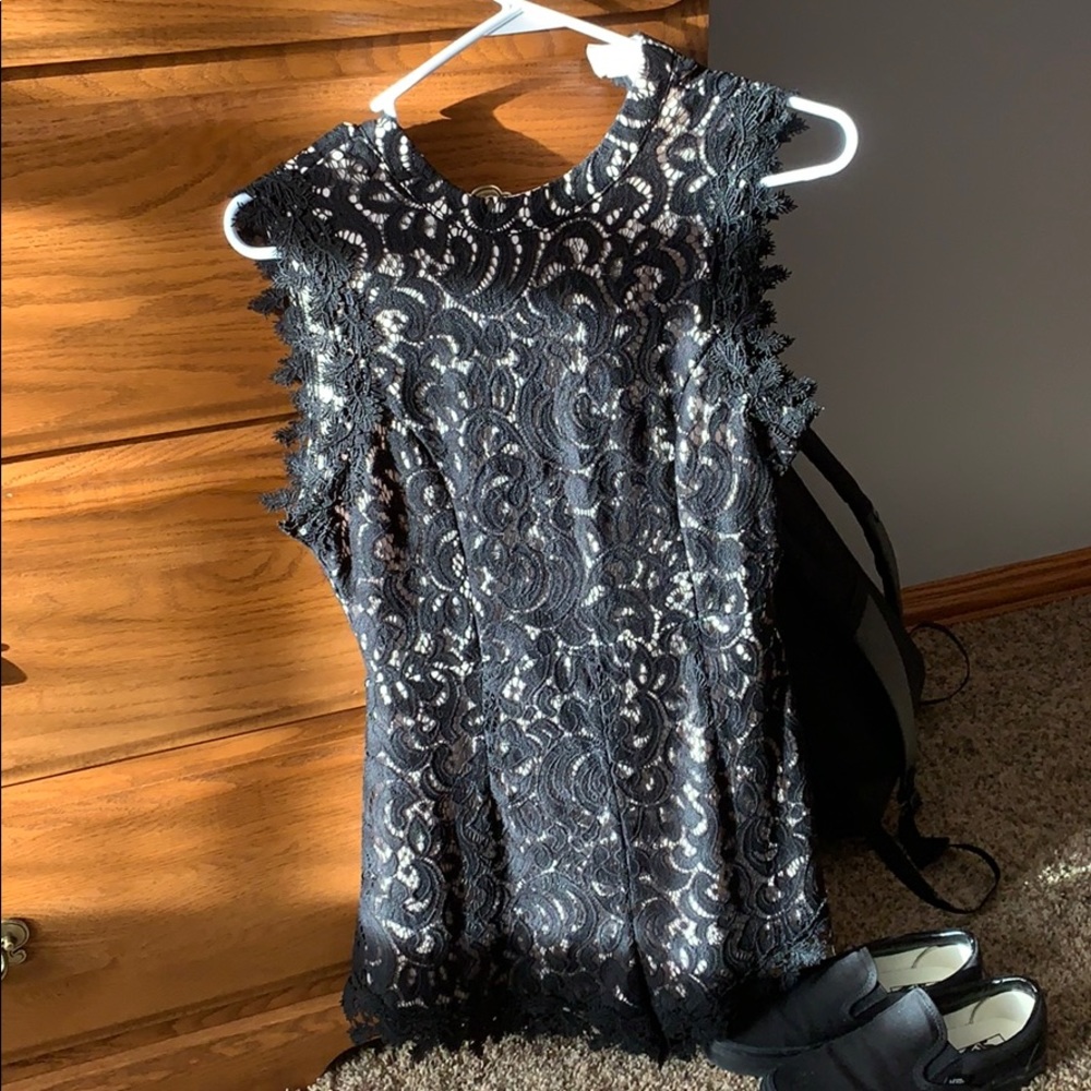 Short lace romper from Francescas.